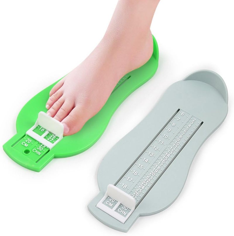 ULTNICE Kids Tools Foot Measuring Device Baby Kids Foot Length Measure Tool Shoes Size Measuring Gauge (Plain Blue) Toddler Gift - Image 3